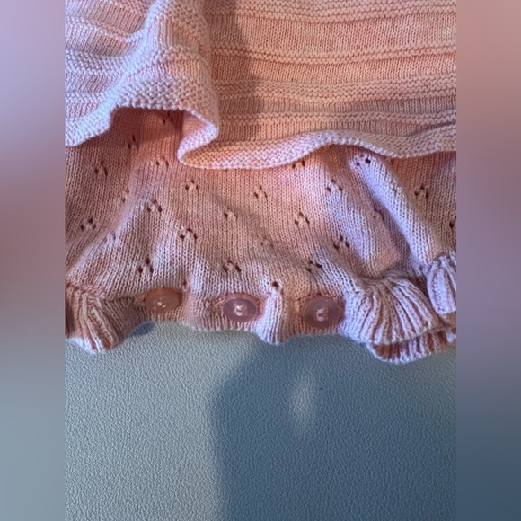 Pink Knit Romper - Picture 3 of 4